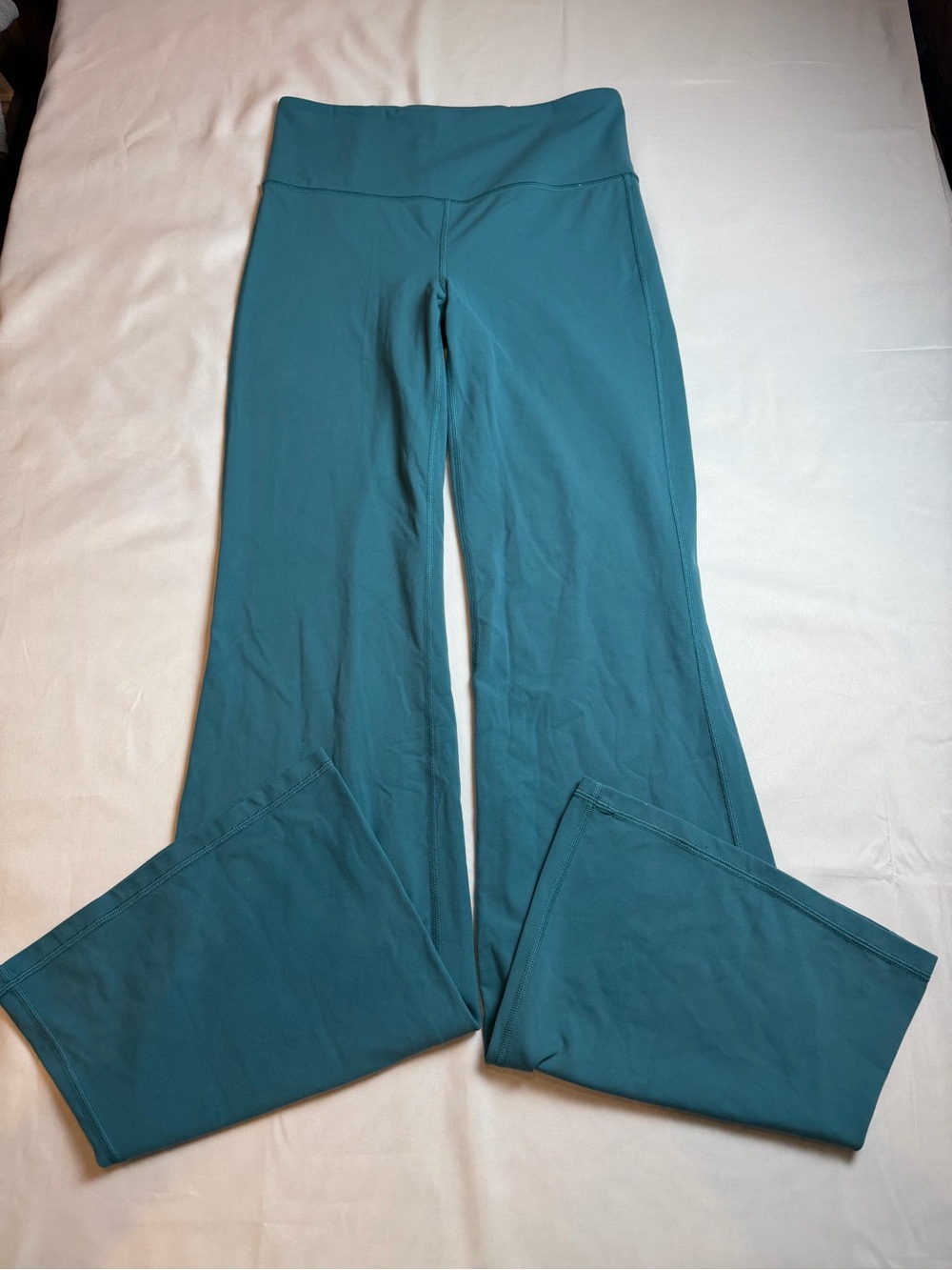 Athleta Teal Wide-Leg Active Pants